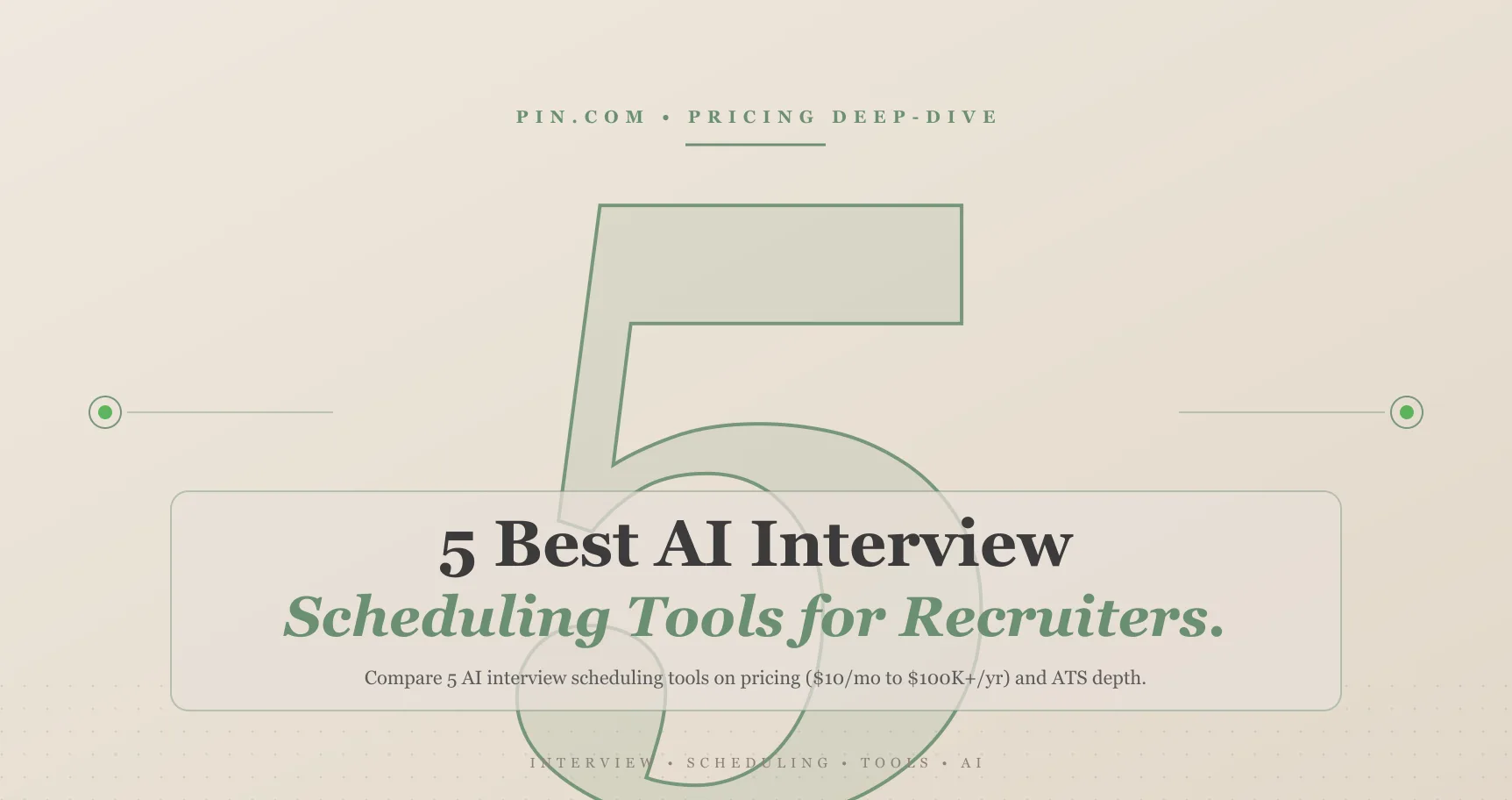 5 Best AI Interview Scheduling Tools for Recruiters
