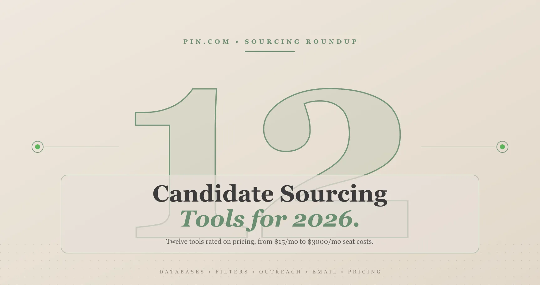 Best candidate sourcing tools for passive talent